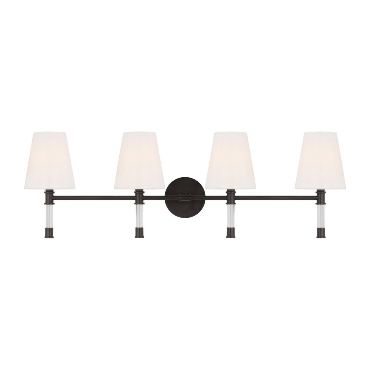 Luminaire de vanité Hanover - Fer vieilli 34 1/8" by Visual Comfort Studio | Luminaires & cie