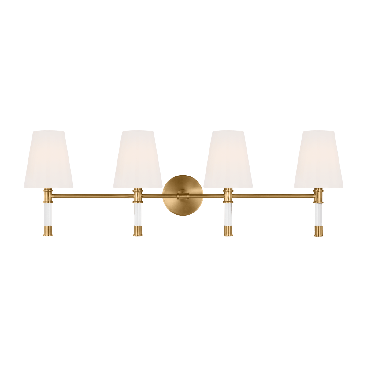 Luminaire de vanité Hanover - Laiton brûlé 34 1/8" by Visual Comfort Studio | Luminaires & cie