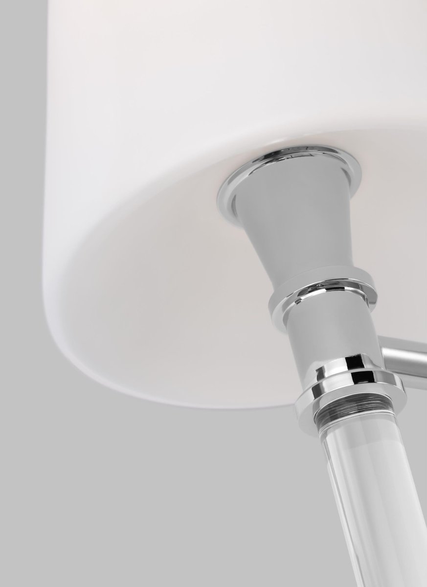 Luminaire de vanité Hanover - Nickel poli 34 1/8" by Visual Comfort Studio | Luminaires & cie