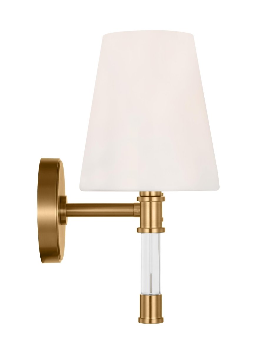 Luminaire de vanité Hanover - Nickel poli 34 1/8" by Visual Comfort Studio | Luminaires & cie