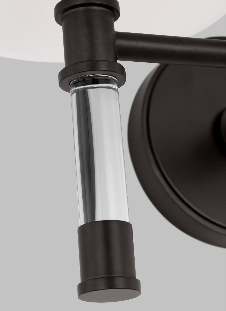 Luminaire de vanité Hanover - Nickel poli 34 1/8" by Visual Comfort Studio | Luminaires & cie