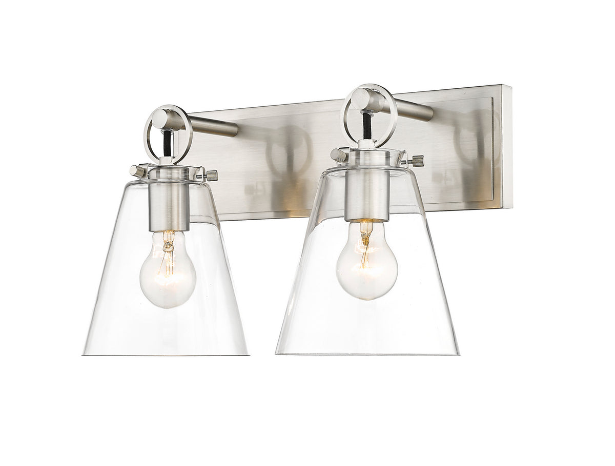Luminaire de vanité Harper Nickel brossé, 15 1/2" – Z-Lite