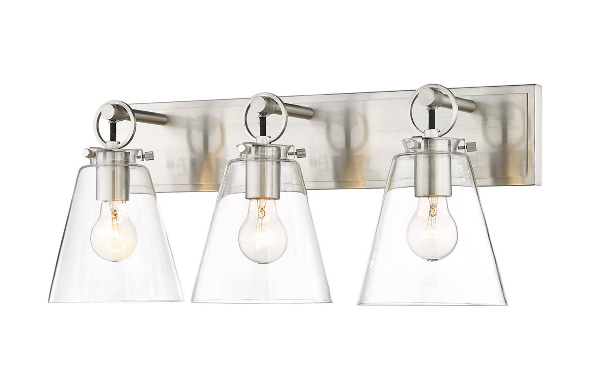Luminaire de vanité Harper Nickel brossé, 23" – Z-Lite