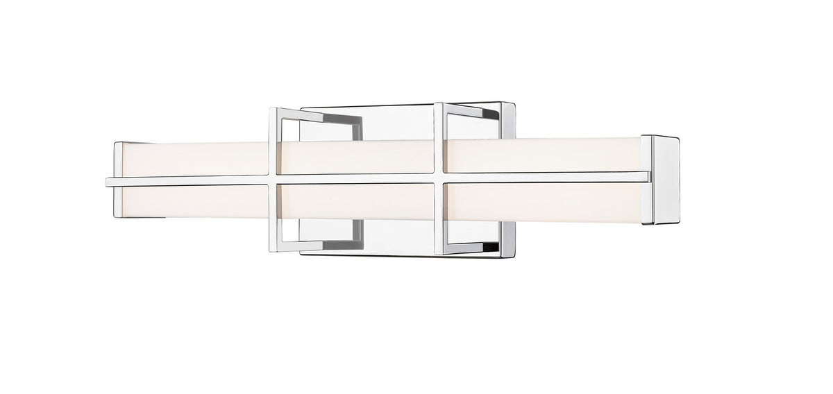 Barre d'éclairage de salle de bain Harrison Chrome, 18" – Z-Lite