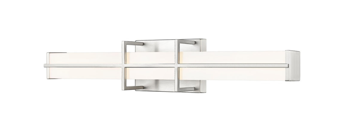 Barre d'éclairage de salle de bain Harrison Nickel brossé, 25" – Z-Lite