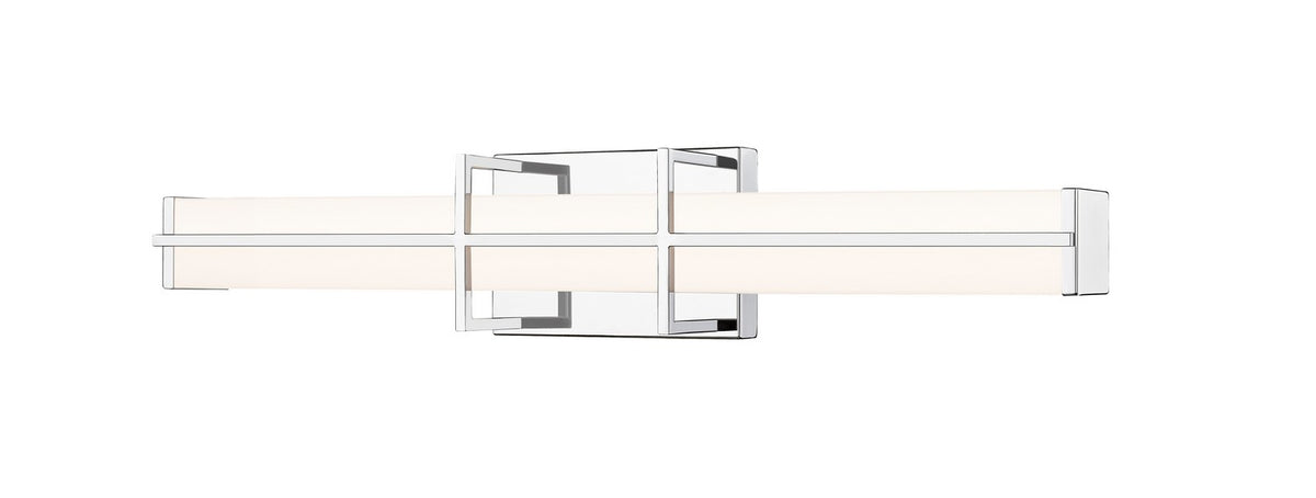 Barre d'éclairage de salle de bain Harrison Chrome, 25" – Z-Lite