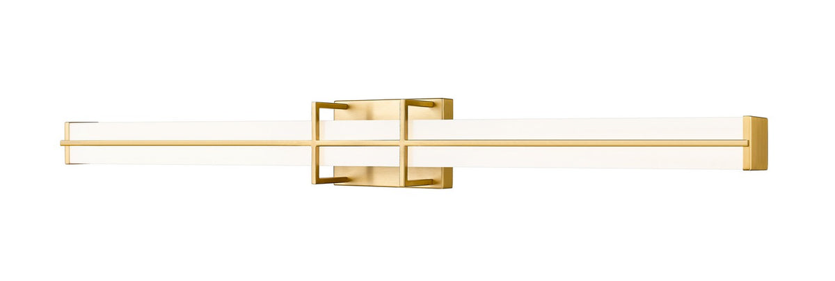Barre d'éclairage de salle de bain Harrison Or moderne, 40" – Z-Lite