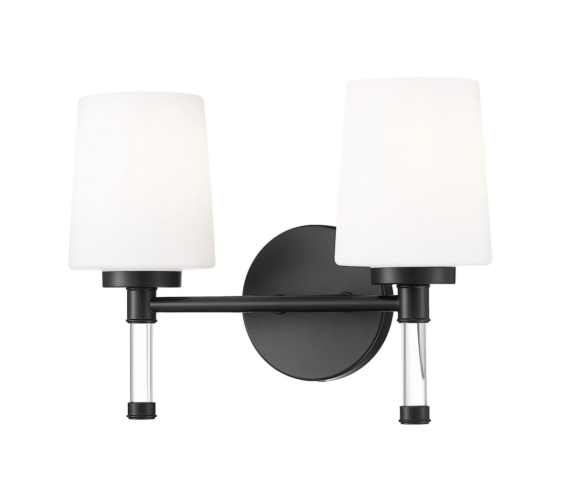 Luminaire de vanité Henri Noir mat, 14" – Z-Lite