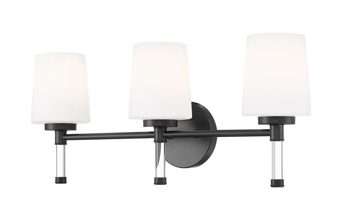Luminaire de vanité Henri Noir mat, 24" – Z-Lite