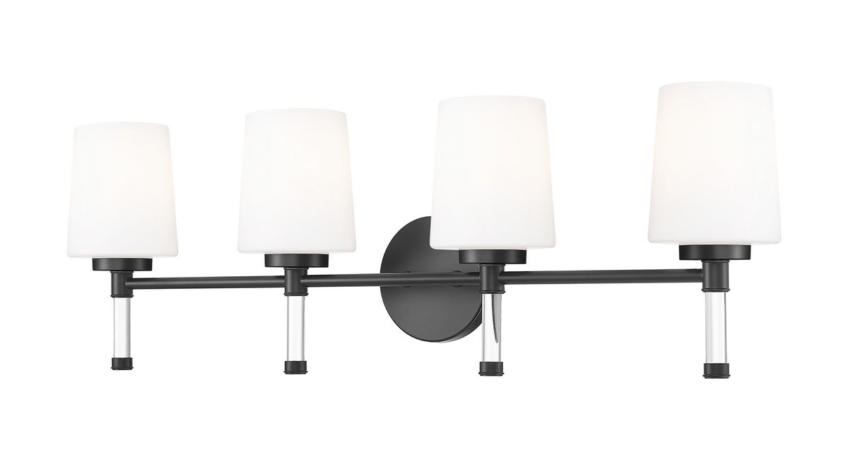 Luminaire de vanité Henri Noir mat, 32" – Z-Lite