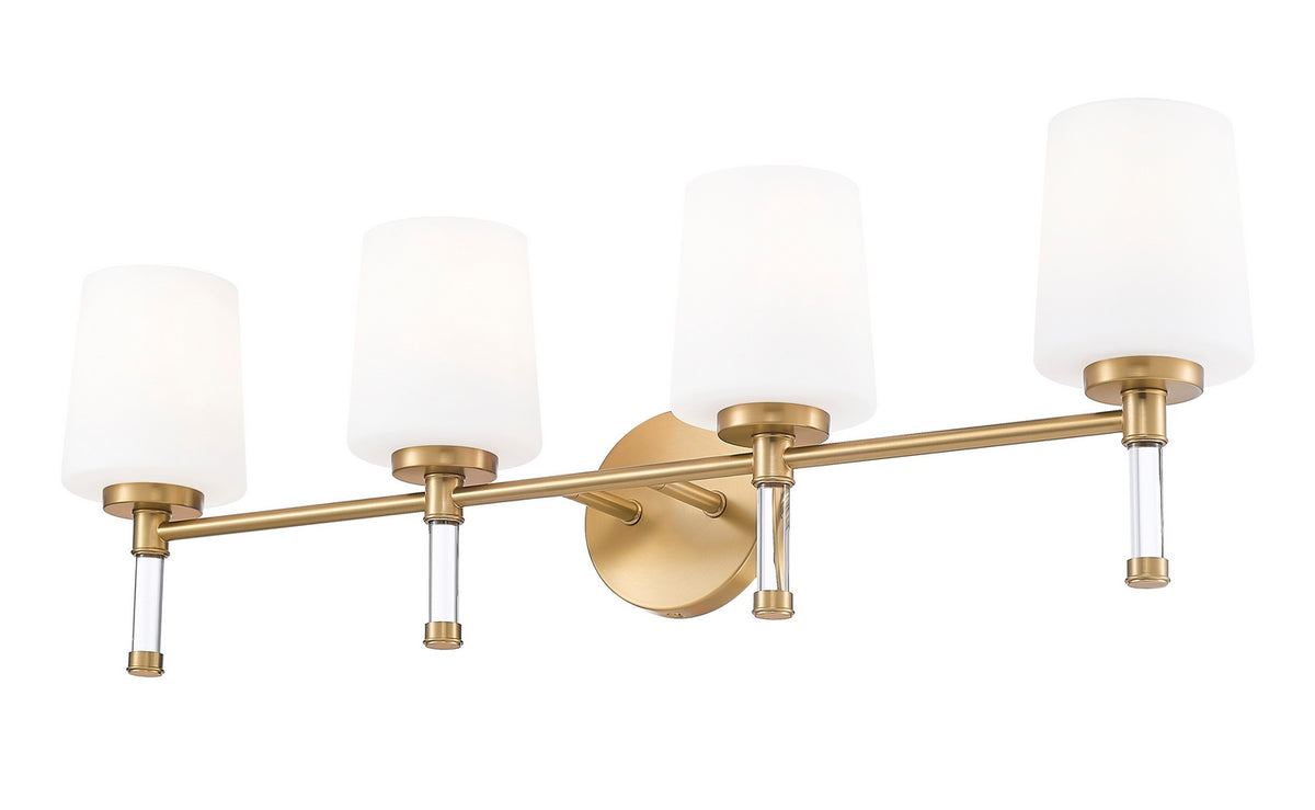 Luminaire de vanité Henri Or moderne, 32" – vue 5