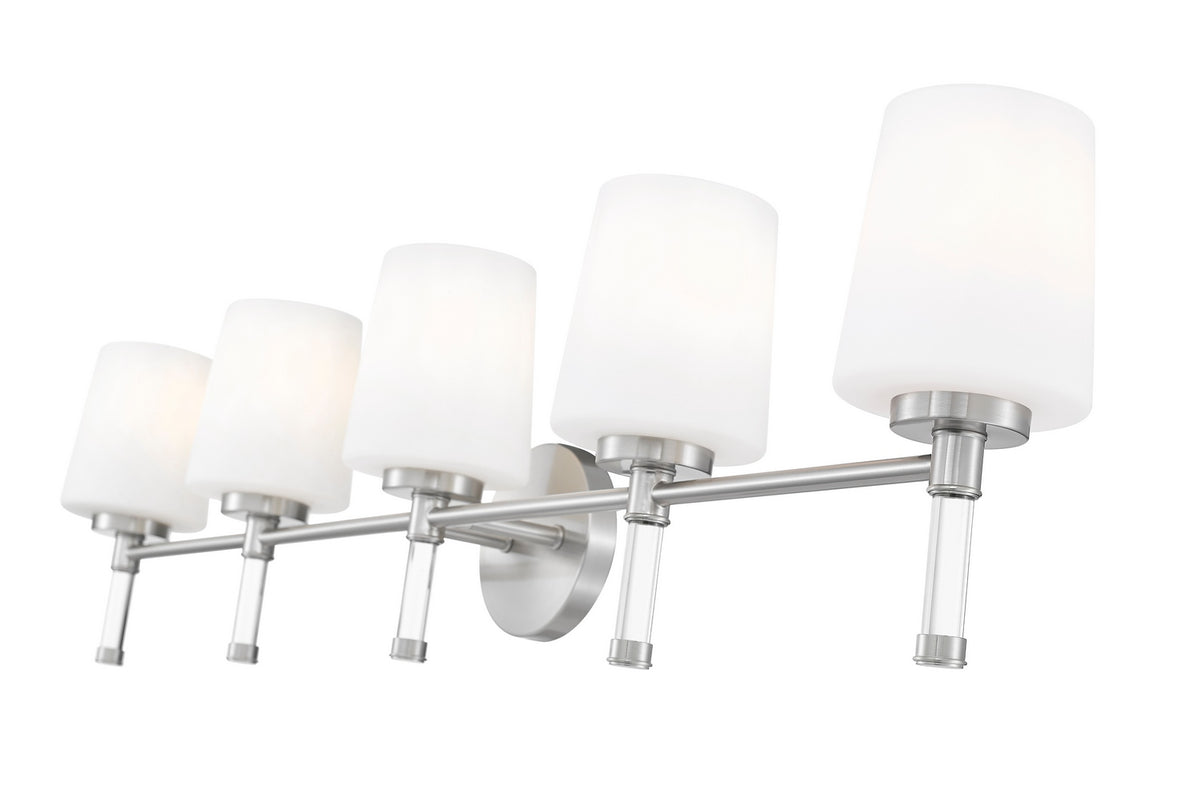 Luminaire de vanité Henri Nickel brossé, 42" – vue 6