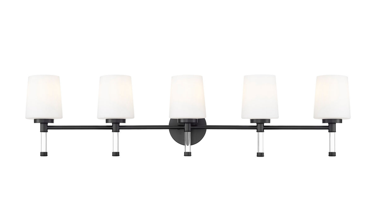 Luminaire de vanité Henri Noir mat, 42" – vue 4