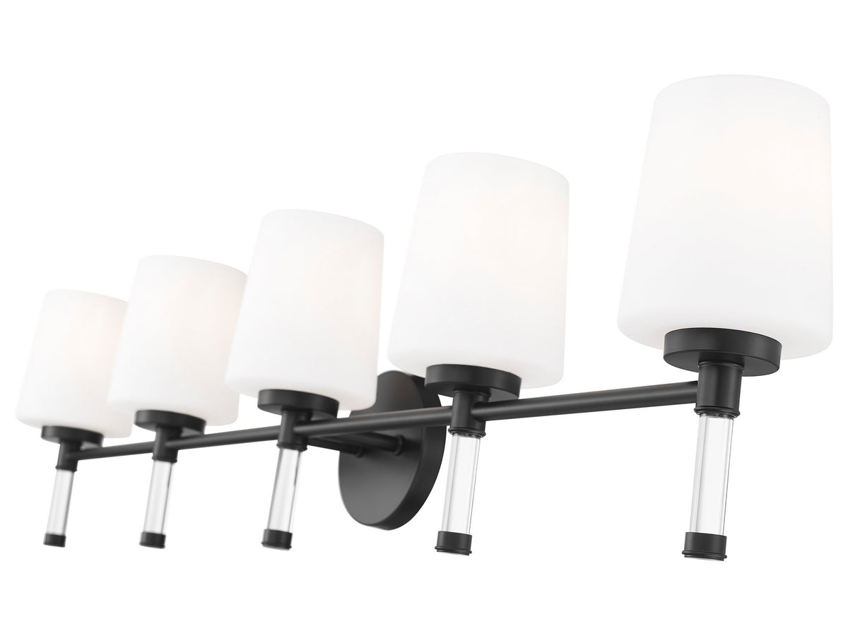 Luminaire de vanité Henri Noir mat, 42" – vue 6