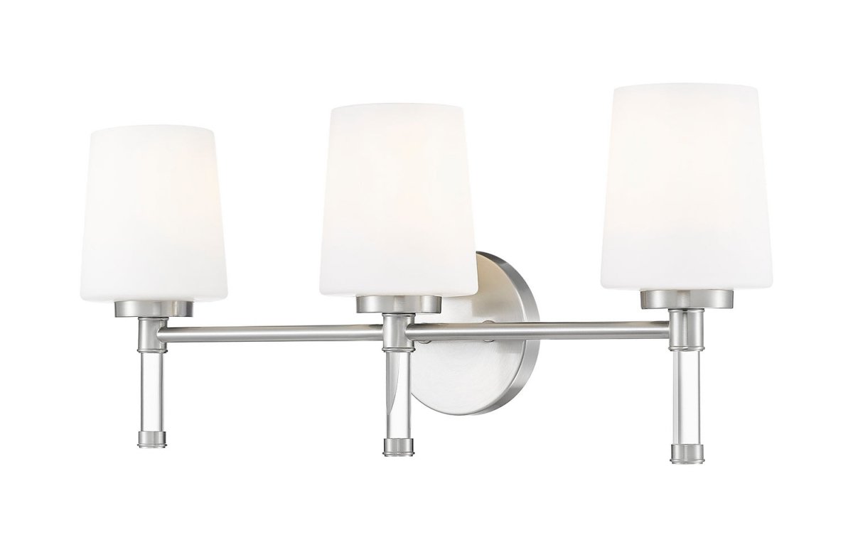 Luminaire de vanité Henri - Nickel brossé 24" by Z-Lite | Luminaires & cie