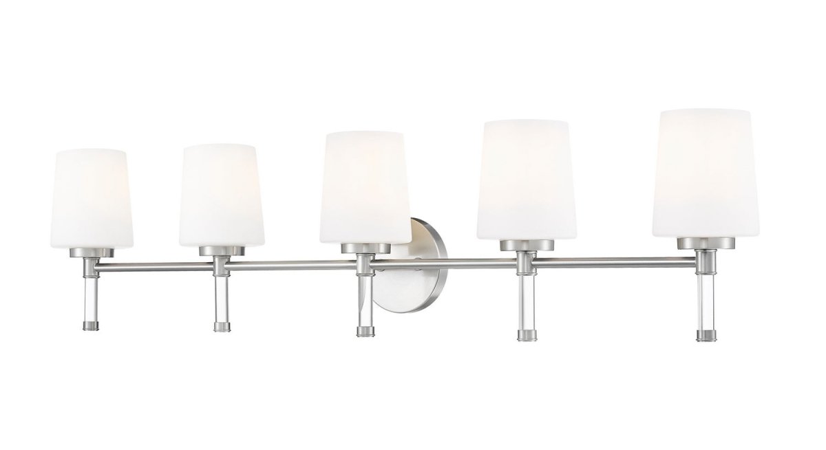 Luminaire de vanité Henri - Nickel brossé 42" by Z-Lite | Luminaires & cie