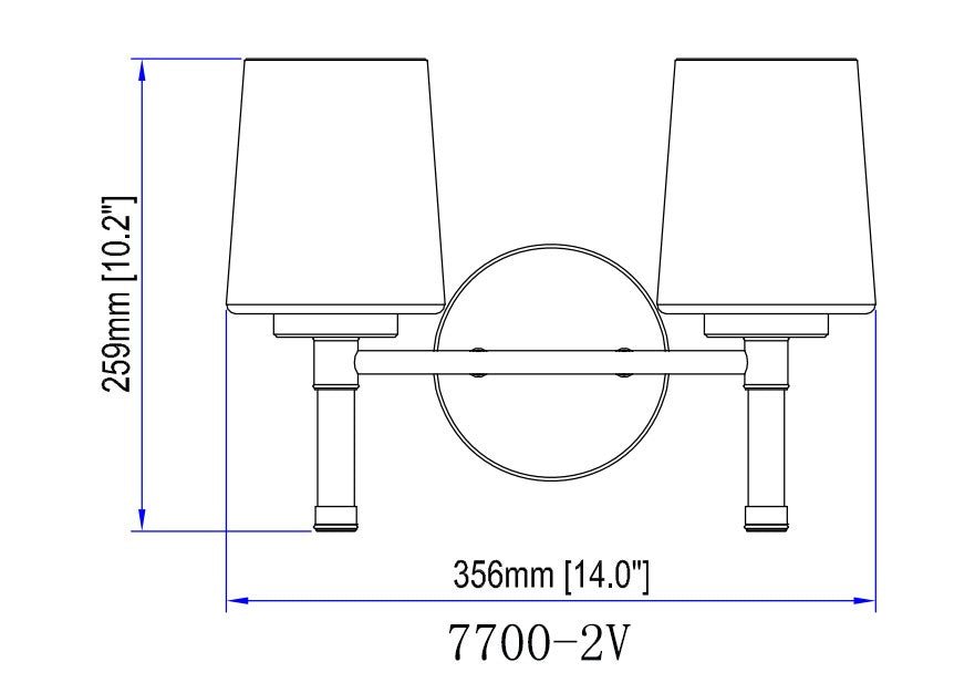 Luminaire de vanité Henri - Or moderne 42" by Z-Lite | Luminaires & cie
