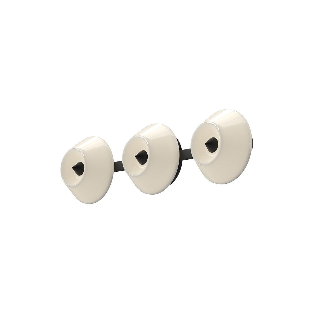 Luminaire de vanité Holt Noir / Verre opale, 21 1/2" – Kuzco Lighting