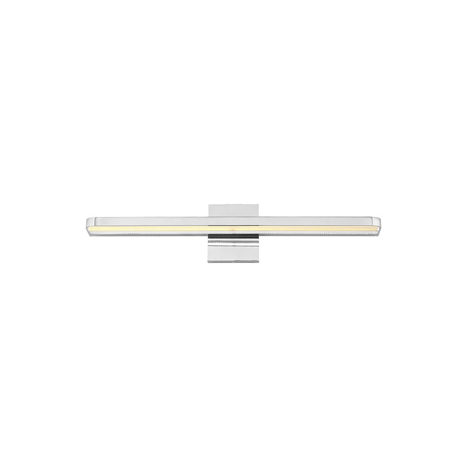 Luminaire de vanité horizontal Banda - Chrome 24" by Tech Lighting | Luminaires & cie