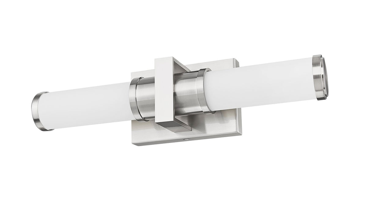 Barre d'éclairage de salle de bain Idris Nickel brossé, 18 1/2" – vue 4