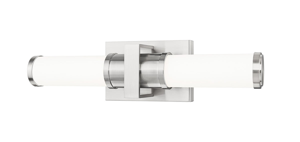 Barre d'éclairage de salle de bain Idris Nickel brossé, 18 1/2" – Z-Lite