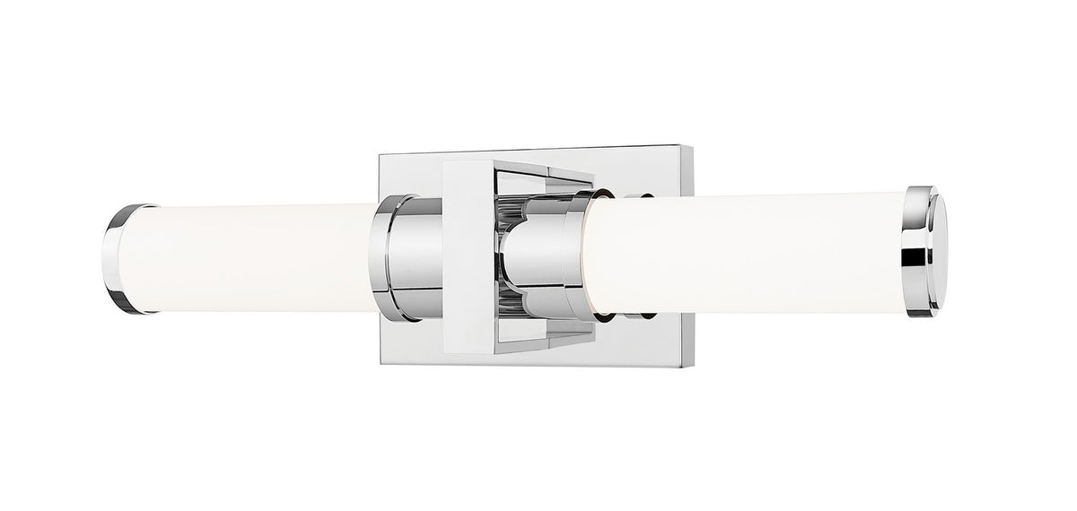 Barre d'éclairage de salle de bain Idris Chrome, 18 1/2" – Z-Lite