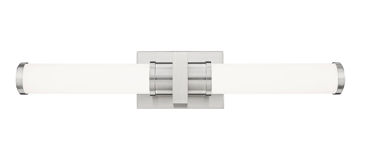 Barre d'éclairage de salle de bain Idris Nickel brossé, 25 1/2" – vue 3