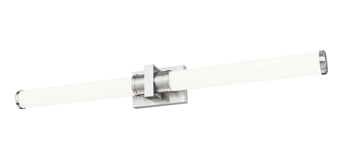 Barre d'éclairage de salle de bain Idris Nickel brossé, 40 1/2" – vue 2