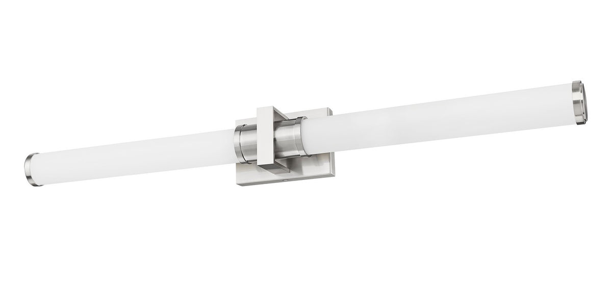 Barre d'éclairage de salle de bain Idris Nickel brossé, 40 1/2" – vue 4