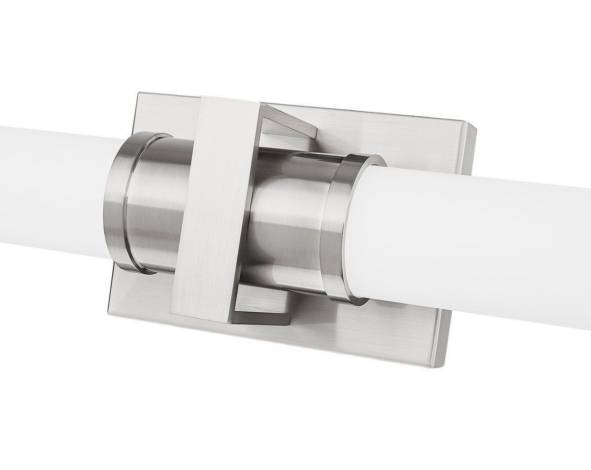 Barre d'éclairage de salle de bain Idris Nickel brossé, 40 1/2" – vue 5