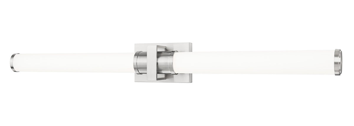 Barre d'éclairage de salle de bain Idris Nickel brossé, 40 1/2" – Z-Lite