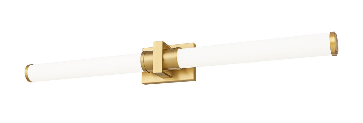 Barre d'éclairage de salle de bain Idris Or moderne, 40 1/2" – vue 2