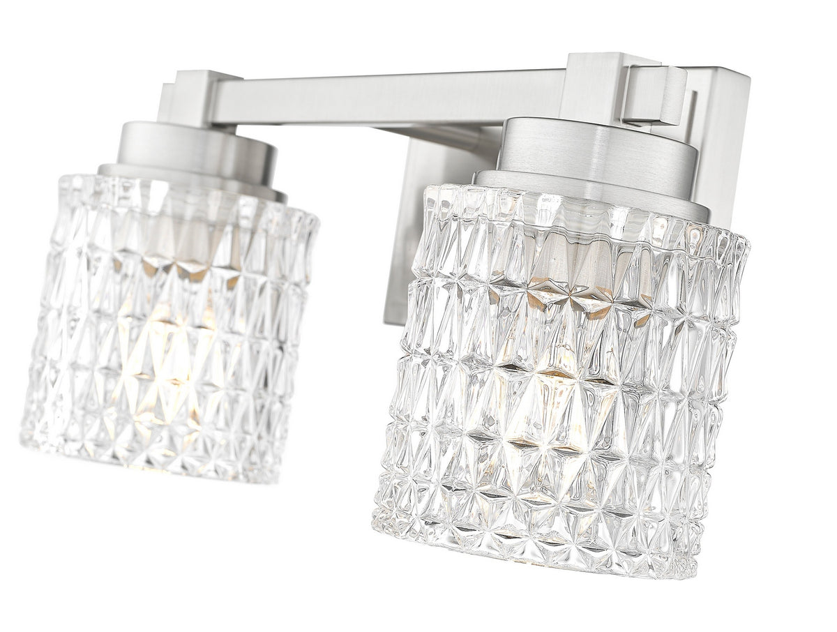 Luminaire de vanité Jacqueline Nickel brossé, 15 3/4" – vue 3