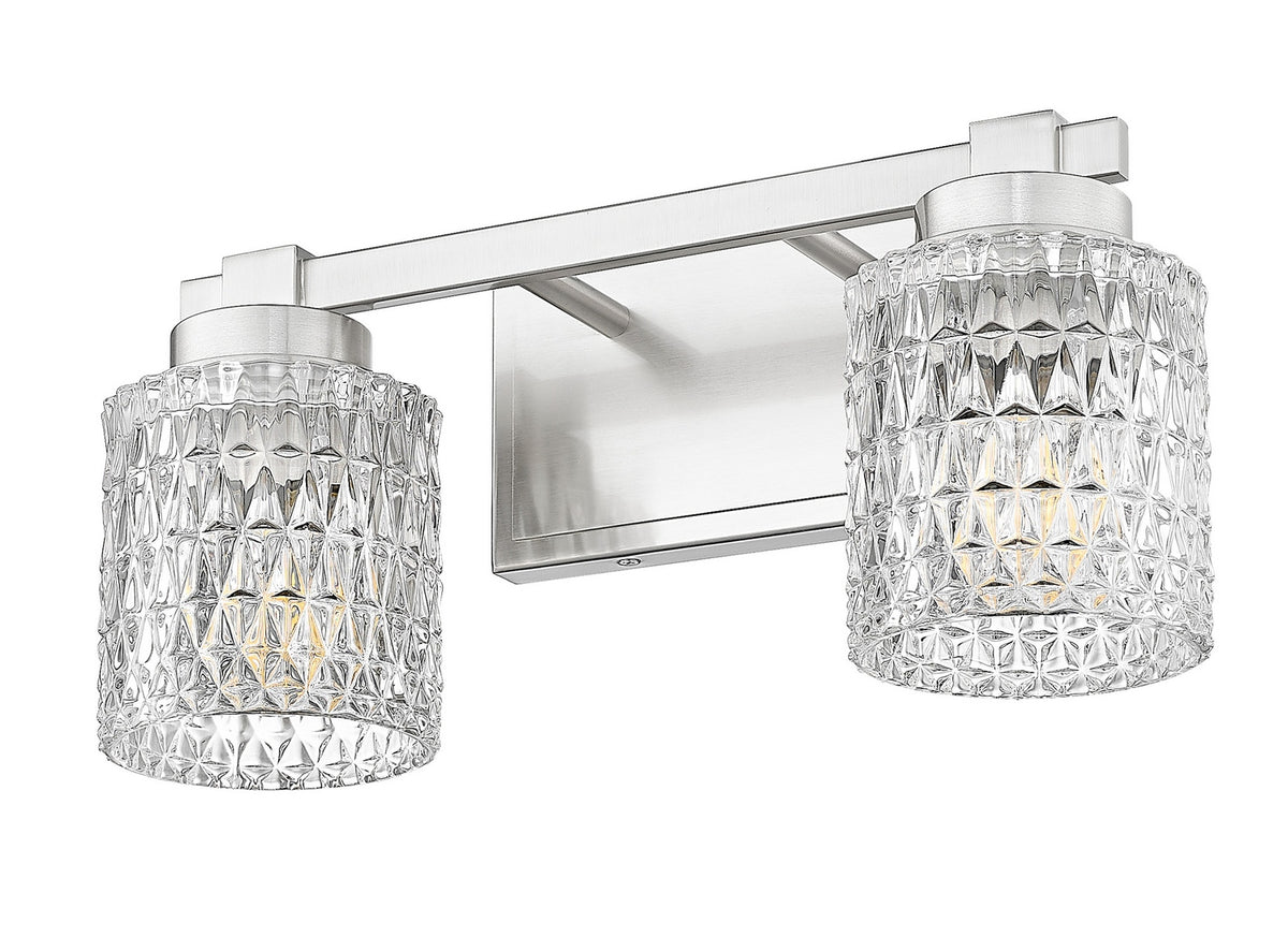 Luminaire de vanité Jacqueline Nickel brossé, 15 3/4" – vue 4