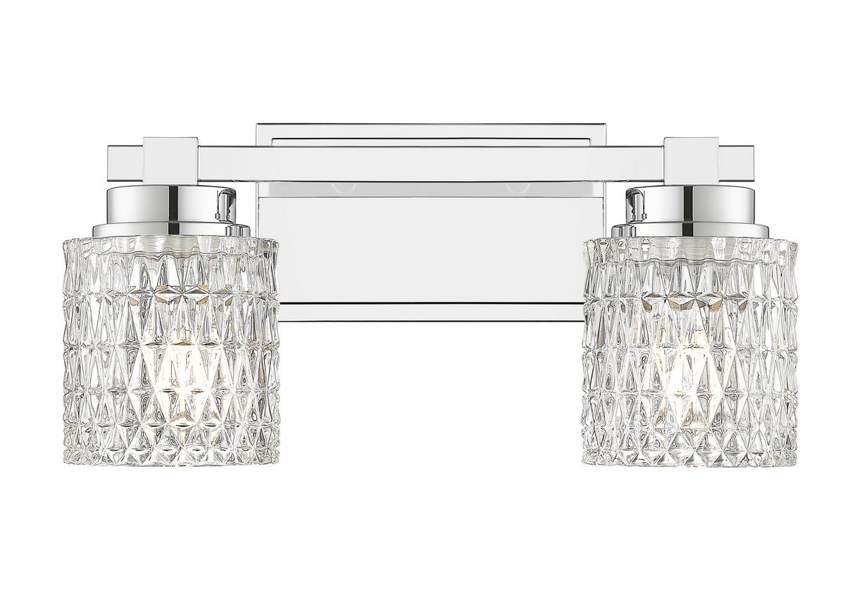 Luminaire de vanité Jacqueline Chrome, 15 3/4" – vue 3