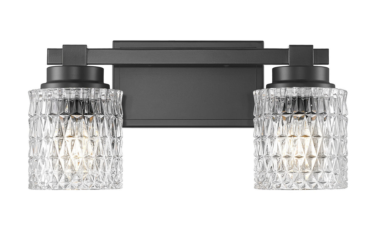 Luminaire de vanité Jacqueline Noir mat, 15 3/4" – vue 5