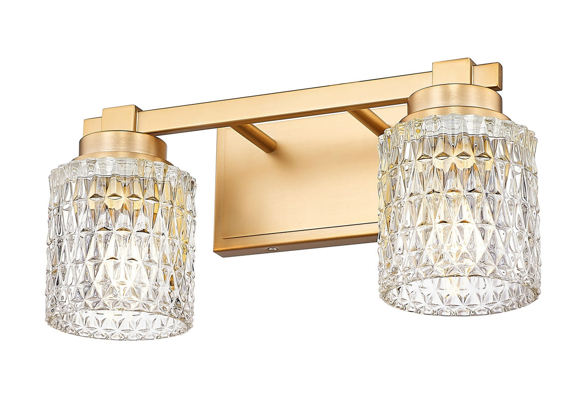 Luminaire de vanité Jacqueline Or moderne, 15 3/4" – vue 3