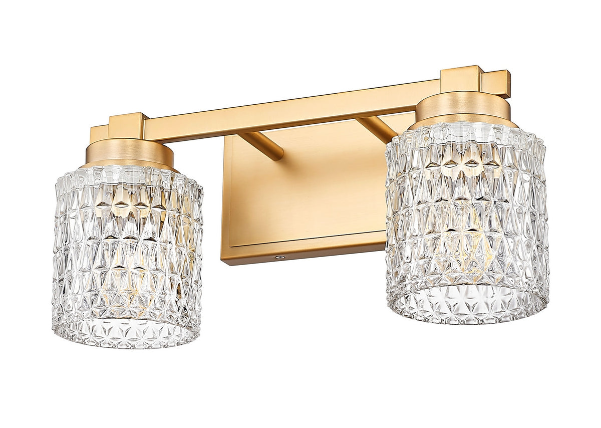 Luminaire de vanité Jacqueline Or moderne, 15 3/4" – vue 5
