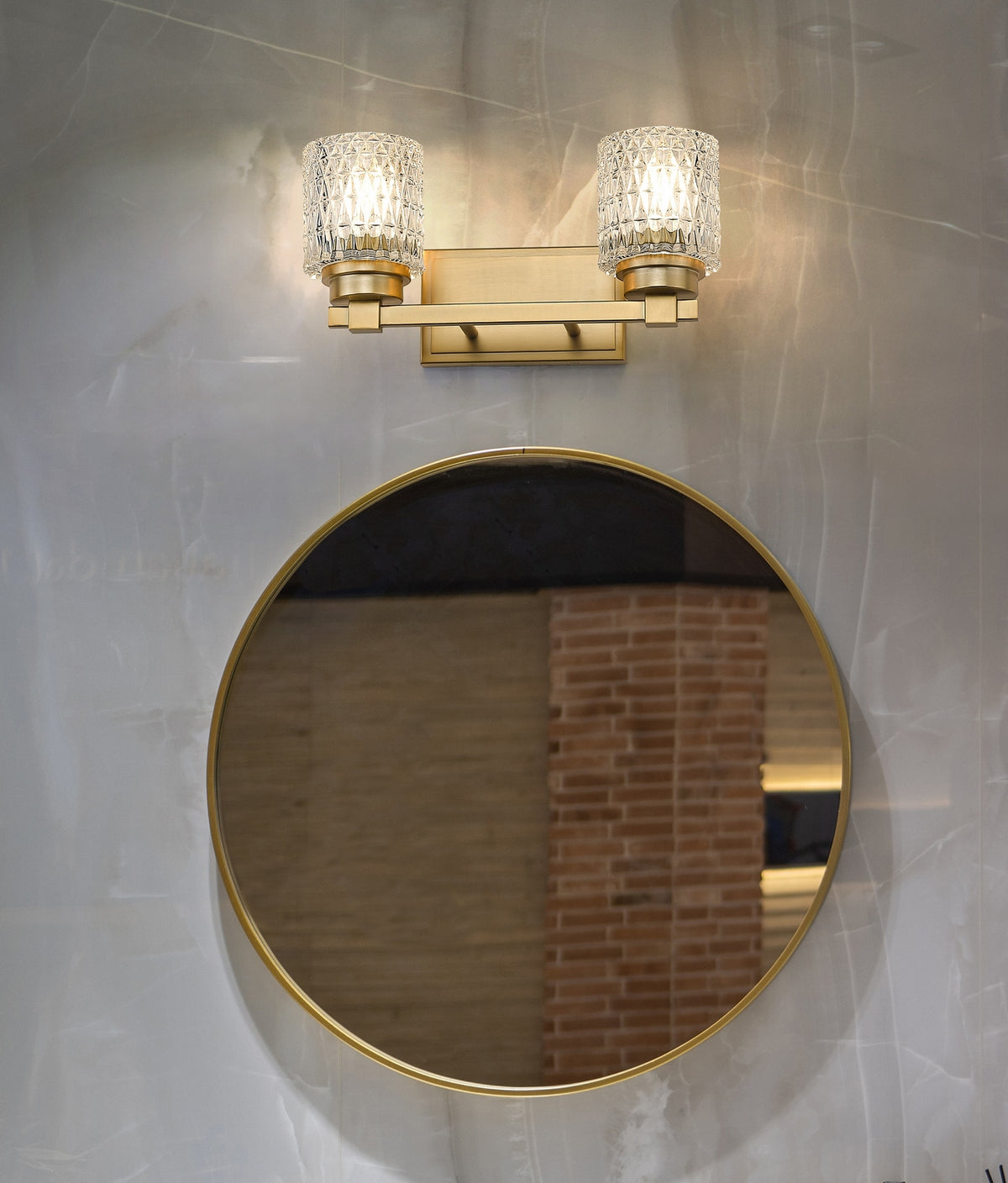 Luminaire de vanité Jacqueline Or moderne, 15 3/4" – vue 7