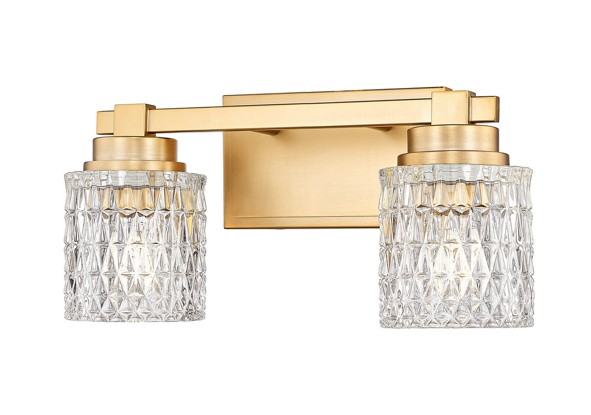 Luminaire de vanité Jacqueline Or moderne, 15 3/4" – Z-Lite