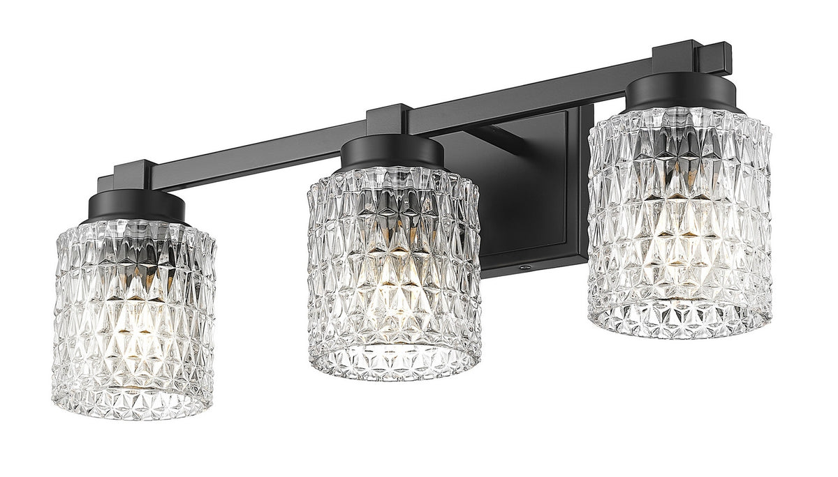 Luminaire de vanité Jacqueline Noir mat, 22 3/4" – vue 2