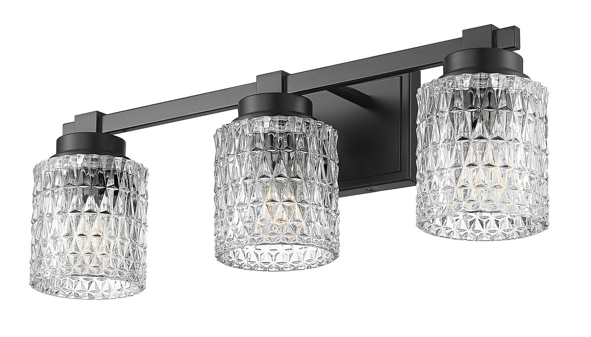 Luminaire de vanité Jacqueline Noir mat, 22 3/4" – vue 4