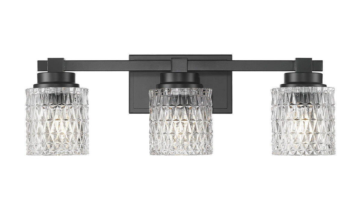 Luminaire de vanité Jacqueline Noir mat, 22 3/4" – vue 5
