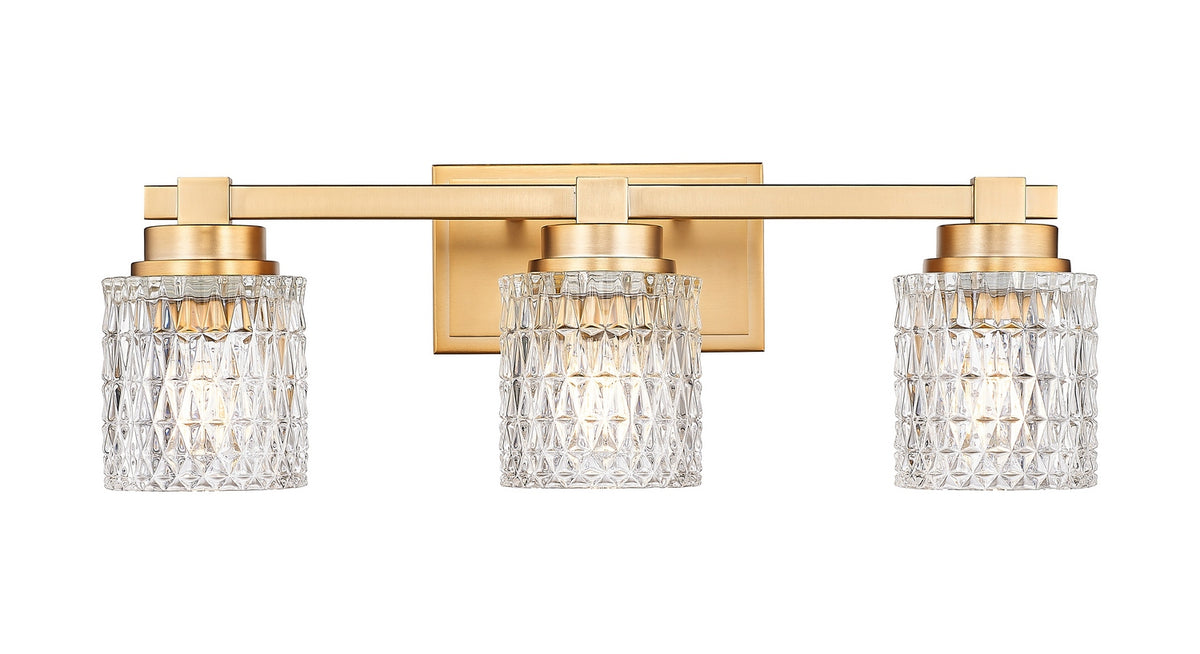 Luminaire de vanité Jacqueline Or moderne, 22 3/4" – vue 5