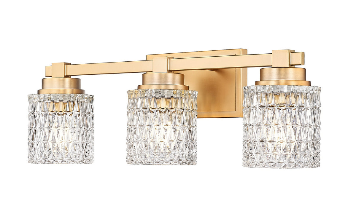 Luminaire de vanité Jacqueline Or moderne, 22 3/4" – Z-Lite