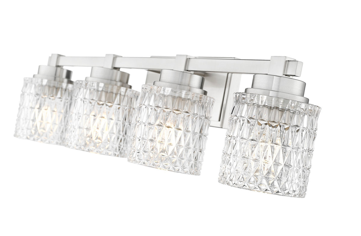 Luminaire de vanité Jacqueline Nickel brossé, 31 1/2" – vue 4