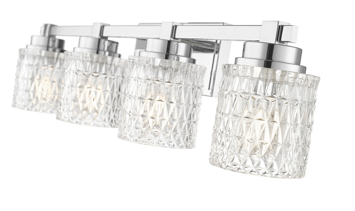 Luminaire de vanité Jacqueline Chrome, 31 1/2" – vue 3