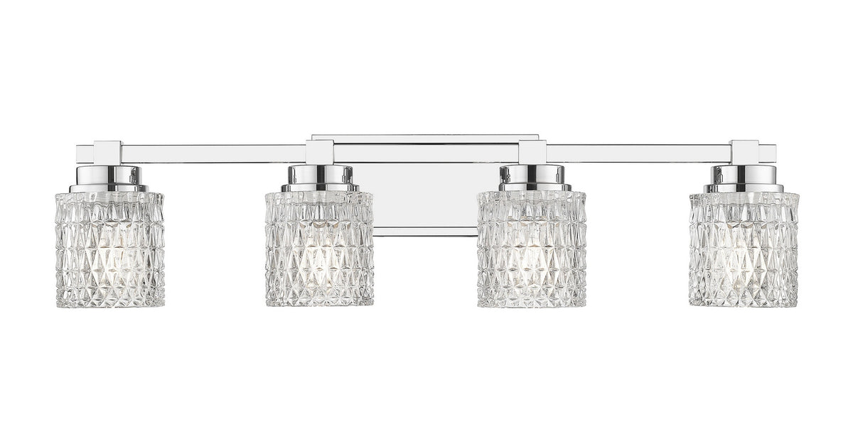 Luminaire de vanité Jacqueline Chrome, 31 1/2" – vue 5