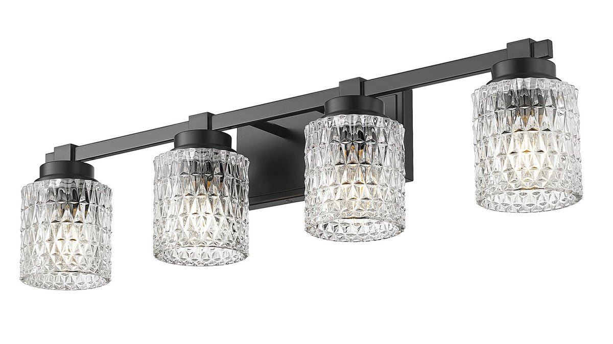 Luminaire de vanité Jacqueline Noir mat, 31 1/2" – vue 2