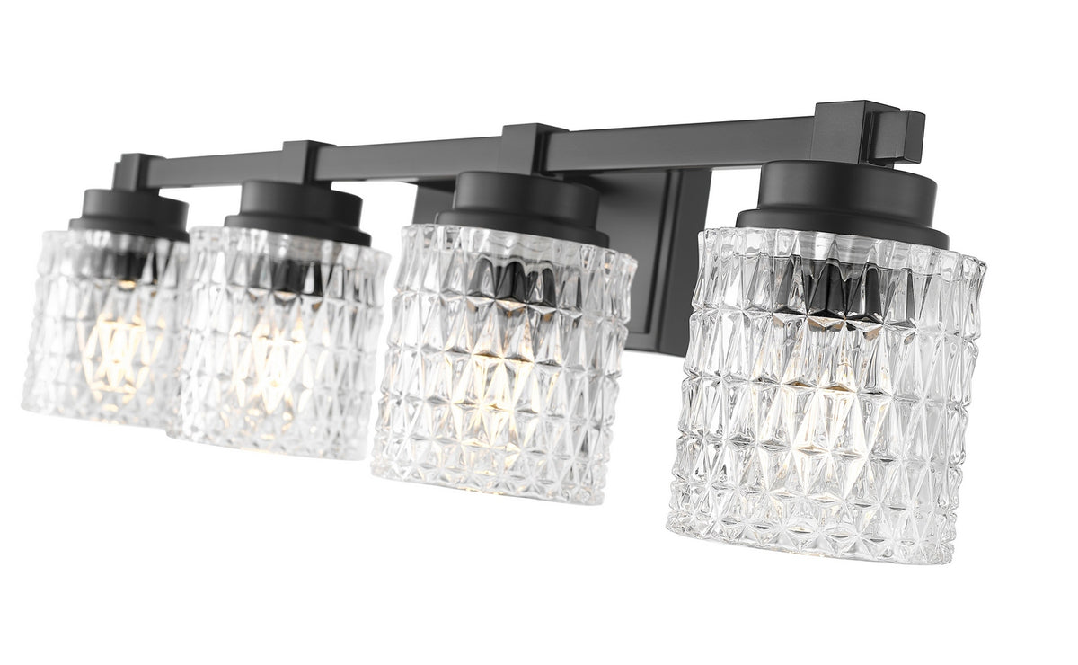 Luminaire de vanité Jacqueline Noir mat, 31 1/2" – vue 3